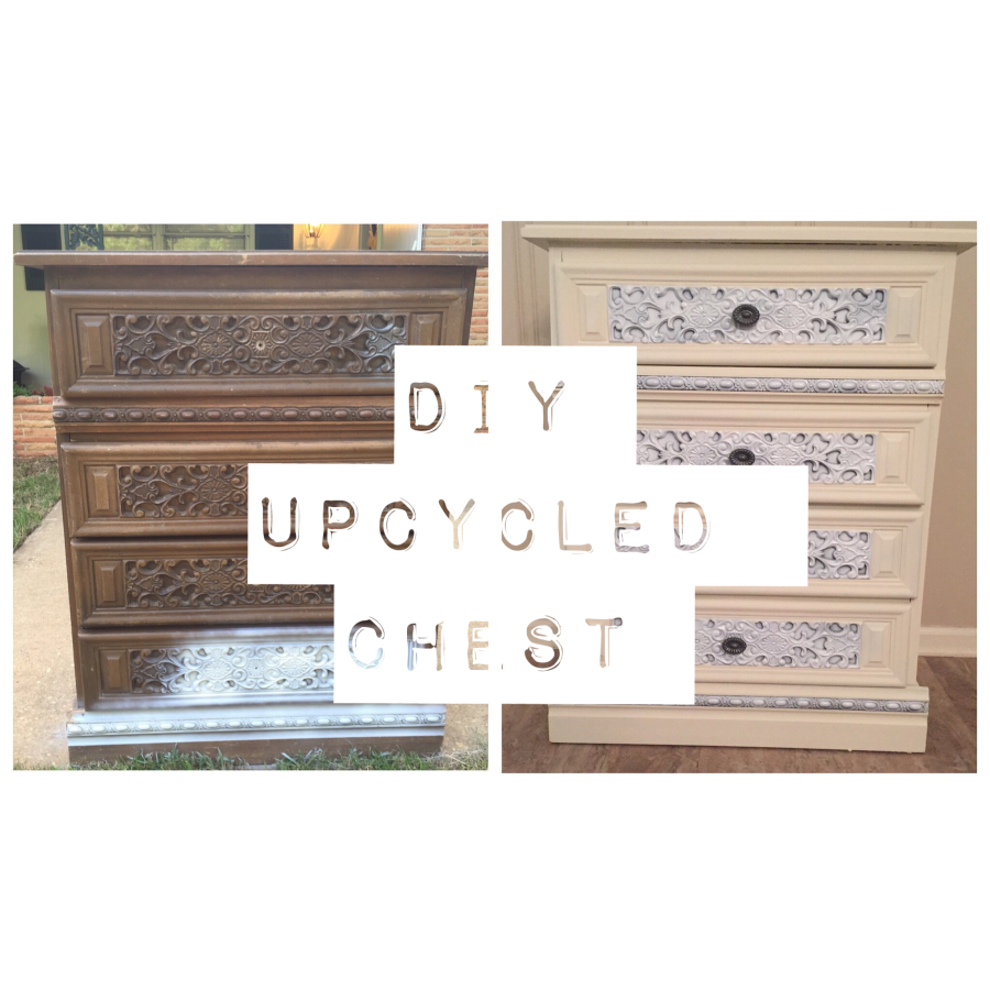 DIY Roadside Chest Upcycle Before and After
